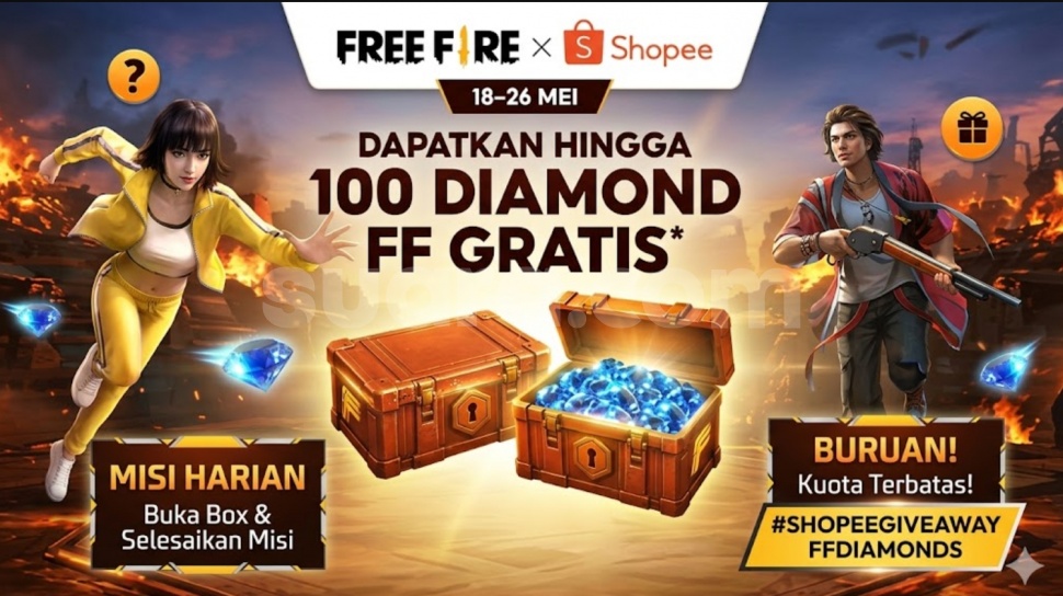 31 Kode Redeem FF Terbaru, Trik Klaim 100 Diamond Gratis dan Bundle Undersea Menunggu