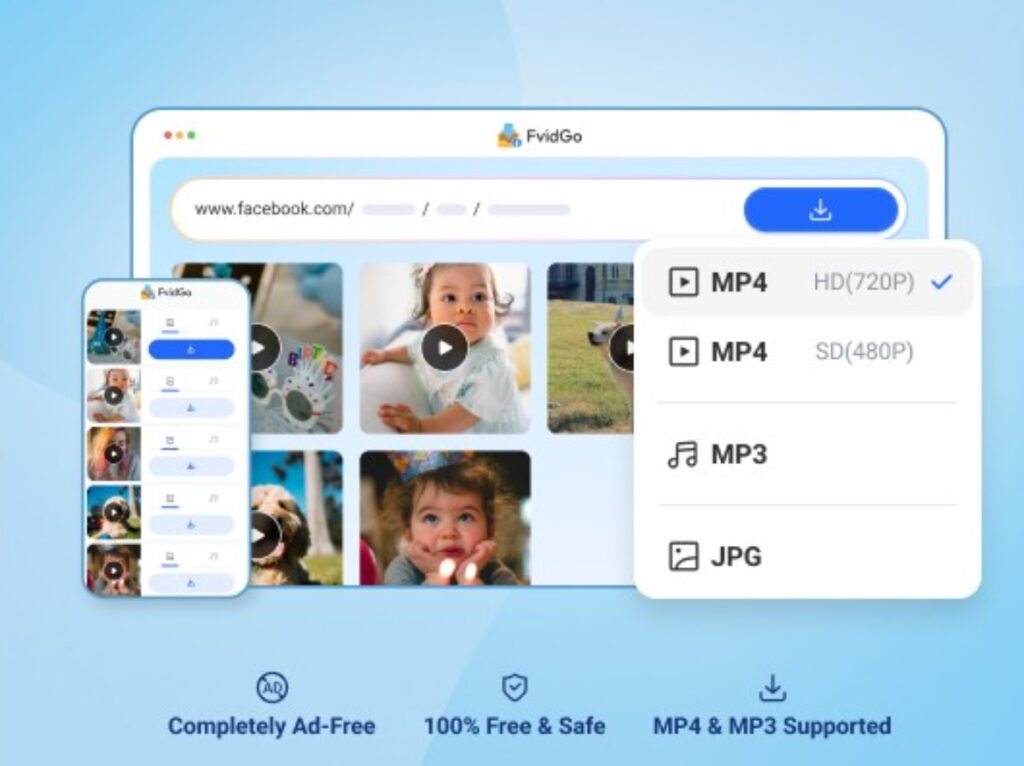 FvidGo Bikin Download Video Facebook HD Lebih Aman, Cepat, Dan Gratis
