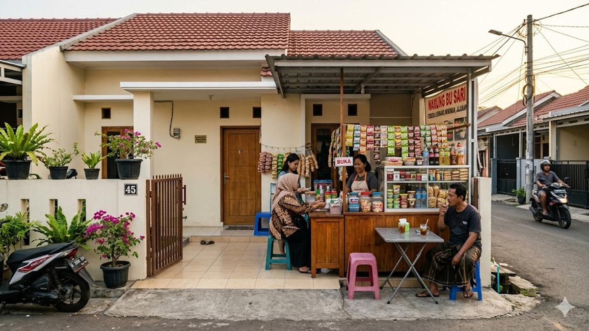 Kompleks Sepi Bukan Halangan, 7 Jualan Depan Rumah Type 45 Ini Justru Paling Dicari