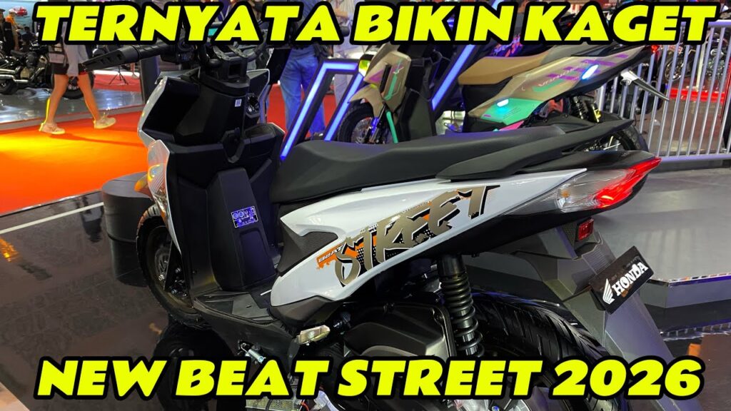 Honda BeAT Street 2026 Tampil Lebih Berani, BBM Makin Irit untuk Anak Muda Kota