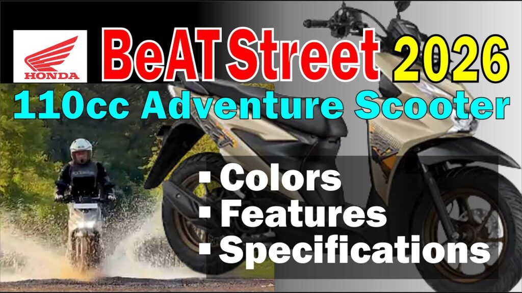 Honda BeAT Street 2026 Makin Sulit Diabaikan, Tiga Warna Barunya Pas untuk Gaya Harian Anak Muda