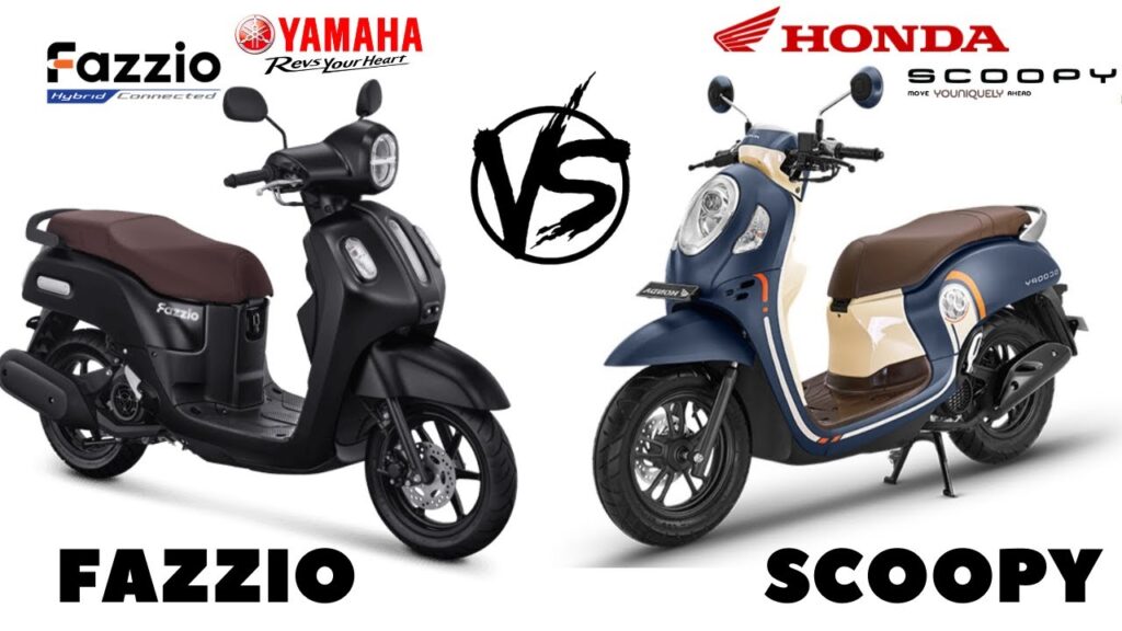 Yamaha Fazzio atau Honda Scoopy, Selisih Karakternya Bisa Mengubah Pilihan Anda