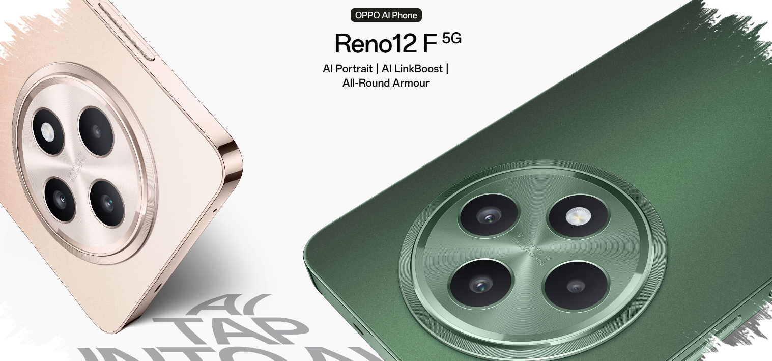 OPPO Reno 12 F 5G Serius Menekan Mid-Range, Desain Mewah Dan AI Cerdas Di Harga Rp3,8 Juta