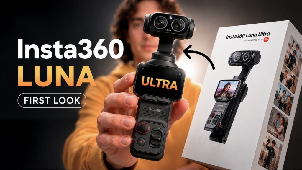 Insta360 Luna Ultra Mulai Bisa Dipesan, Kamera Saku Ini Siap Mengusik Dominasi DJI