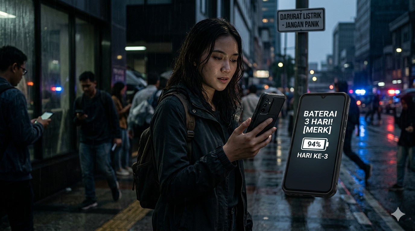 Smartphone Ini Libur Ngecas 3 Hari, Solusi Saat Lowbat Bikin Panik di Jalan