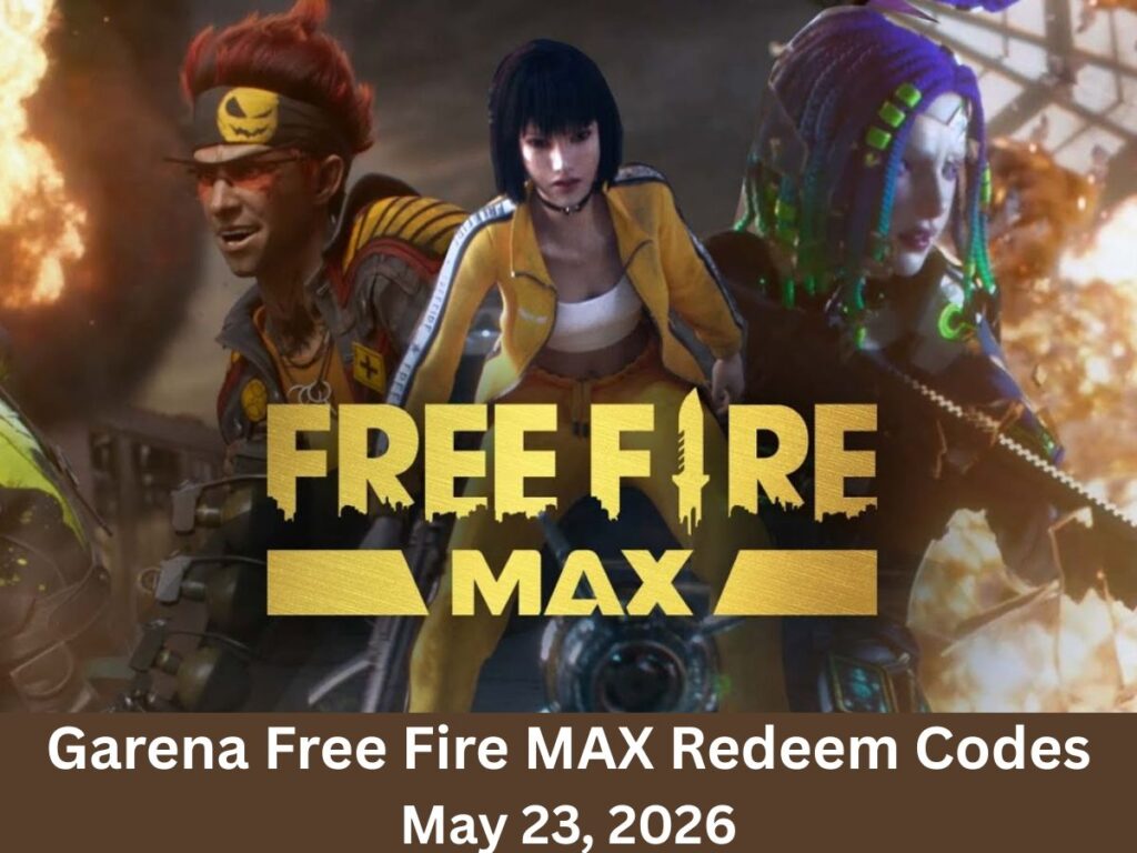 Kode Redeem Free Fire MAX 23 Mei 2026 Masih Aktif, Buruan Klaim Sebelum Hangus