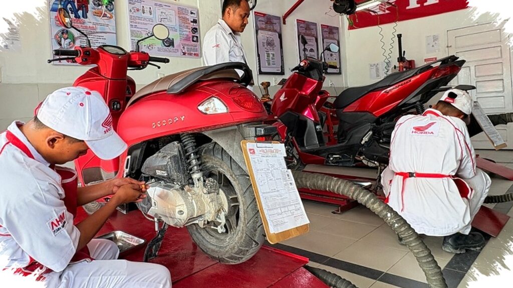 Bengkel Resmi Masuk Sekolah, Cara Honda Menyiapkan Siswa SMK Langsung Siap Kerja