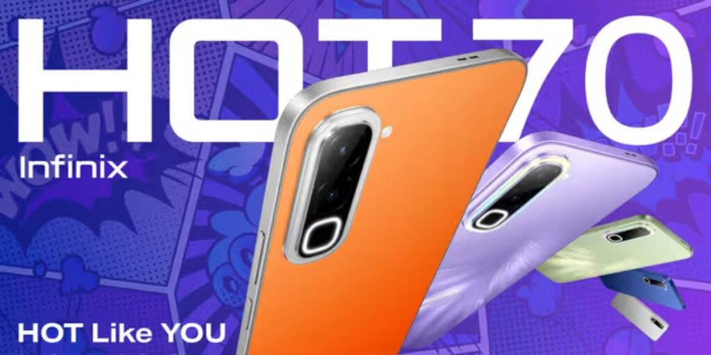 Infinix Hot 70 Tampil Nyeleneh, Bodi Belakangnya Bisa Berubah Warna Saat Memanas