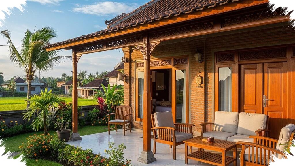 9 Rumah Desa Kayu dan Bata yang Terasa Adem dan Hangat, Inspirasi Pensiun Tenang di Hari Tua