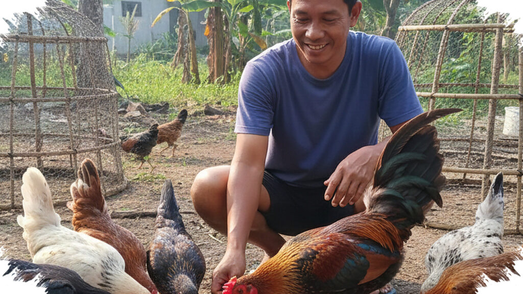 Pakan Ayam Cuma Dibasahi Air Beras, 6 Cara Ini Bisa Bikin Lebih Hemat dan Mudah Dicerna