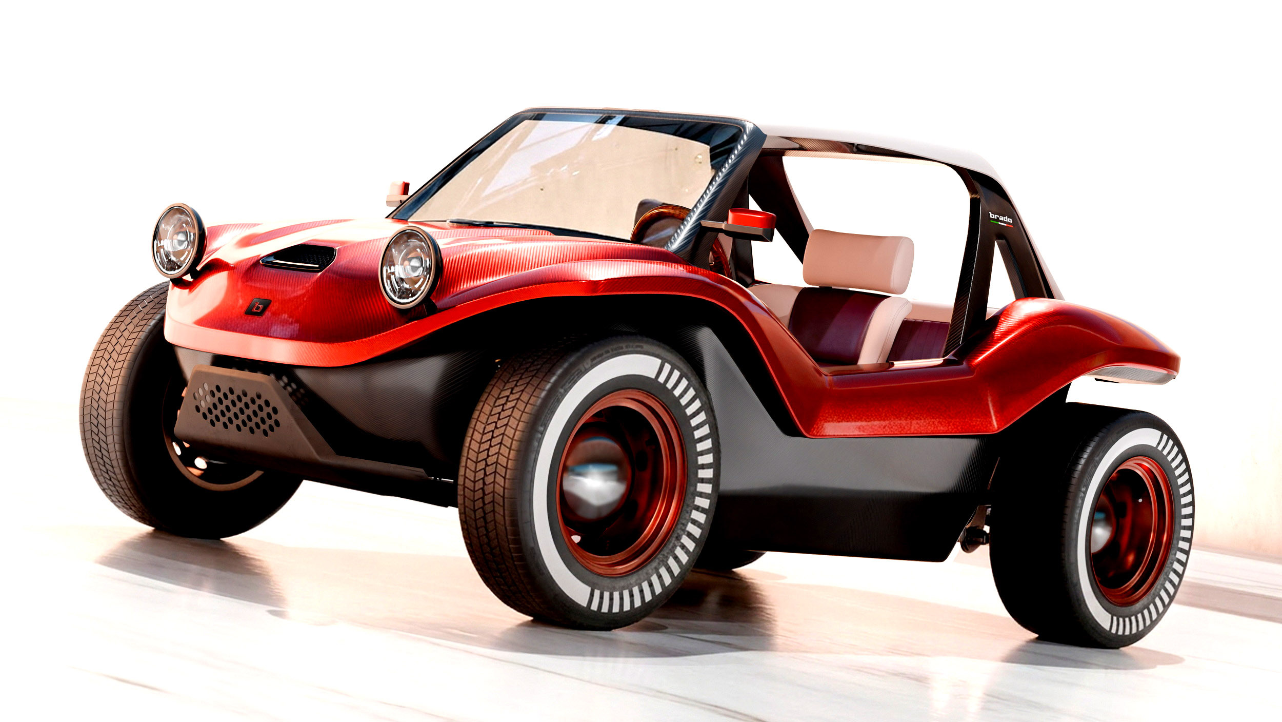 Brado Carbon Buggy, Kebangkitan Buggy Analog Tanpa Layar dan Injeksi Bahan Bakar