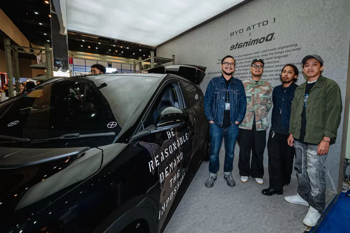 BYD Atto 1 X Dominate Di Brightspot 2026, Mobil Listrik Jadi Panggung Gaya Hidup Anak Muda