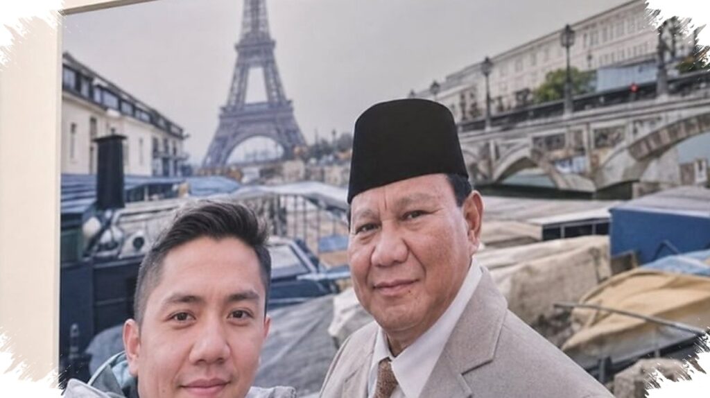 Ruang Kerja Teddy Disorot, Selfie Prabowo di Paris Curi Perhatian Publik