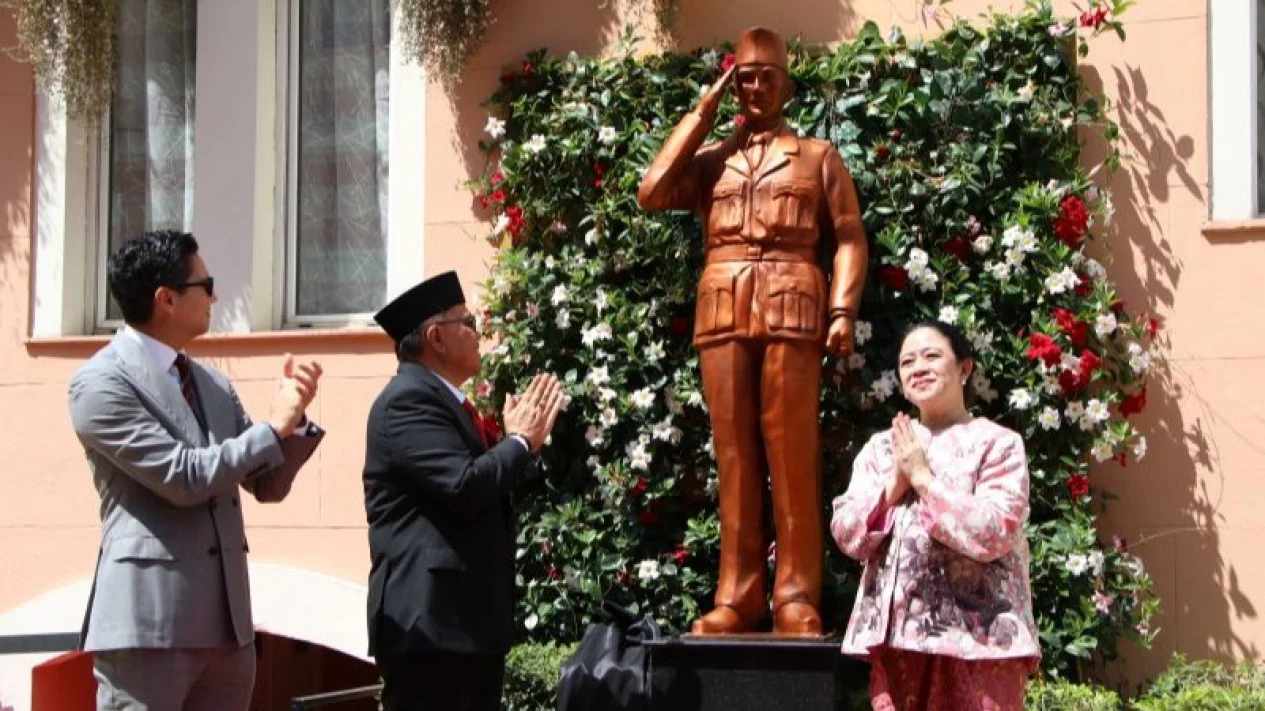 Patung Soekarno Berdiri Di KBRI Roma, Jejak Diplomasi Bung Karno Kembali Hidup