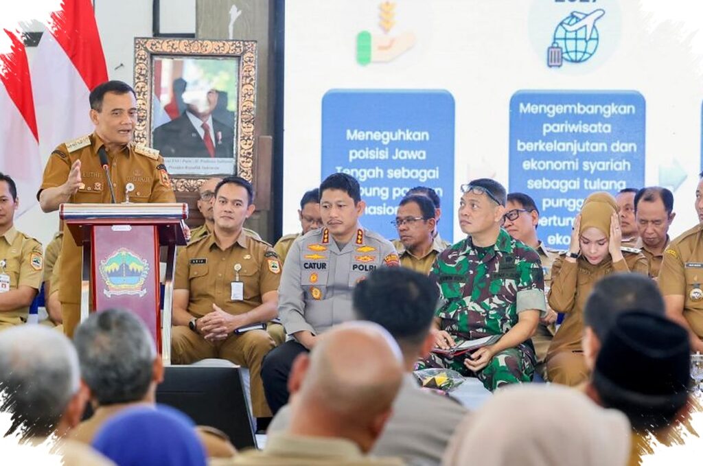 Luthfi Siapkan Pipanisasi Lawan Kekeringan, Jawa Tengah Perkuat Lumbung Pangan Nasional