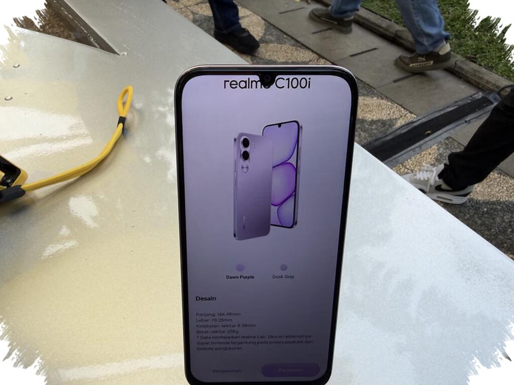 realme C100i Segera Dijual, Baterai 7000mAh dan Tahan Banting di Kelas Rp2 Jutaan