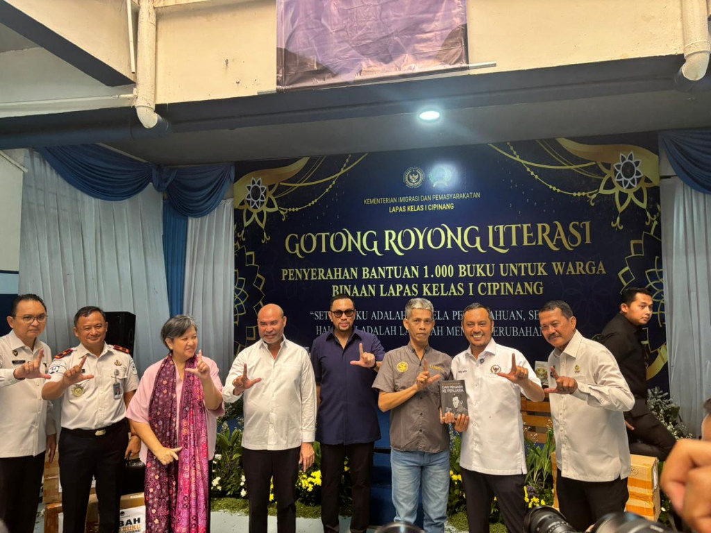 NasDem Dorong Literasi Masuk Pembinaan Lapas, Dari Balik Jeruji Menuju Karya