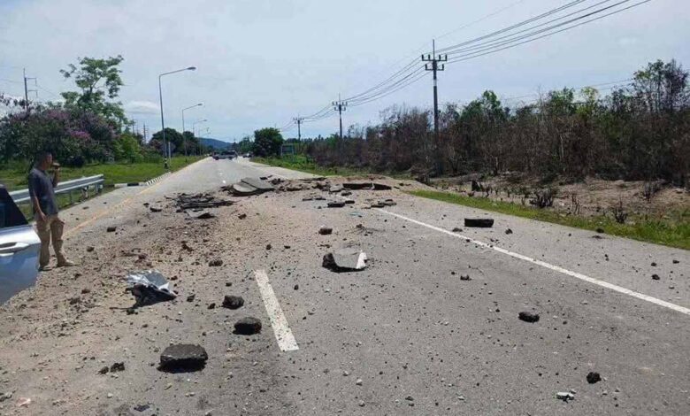 Bom Pinggir Jalan Di Narathiwat Melukai Dua Turis Malaysia, Mobil Berpelat Malaysia Jadi Target