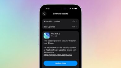 Apple Rilis iOS 26.5.2, 29 Celah Keamanan Ditutup Sekaligus untuk iPhone