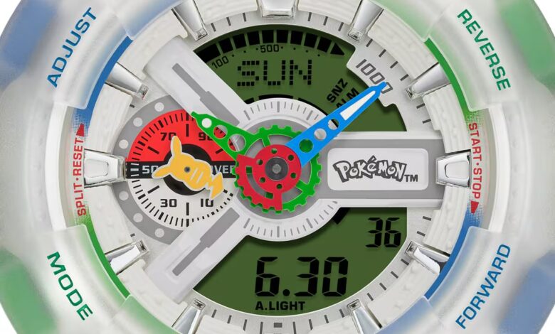 G-Shock x Pokémon GA-110, Nostalgia 30 Tahun Yang Dibuat Serius Untuk Kolektor