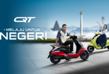 Indomobil eMotor QTI Tampil Futuristis, Motor Listrik Ini Menawarkan Nyaman dan Hemat Sekaligus