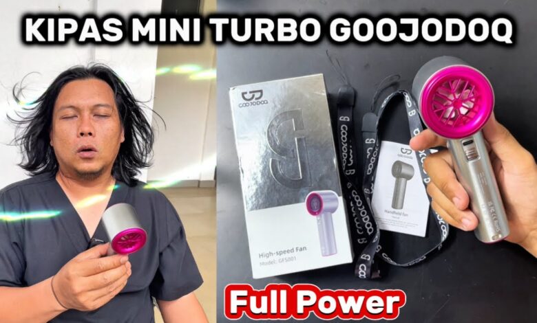 Kipas GOOJODOQ Turbo Ini Bikin Ruangan Cepat Sejuk, Tetap Senyap dan Hemat Daya