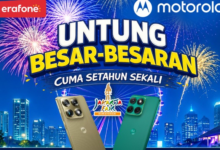 Motorola Tebar Harga Spesial di Jakarta Fair, Deretan Ponsel 5G Sampai Premium Ikut Turun