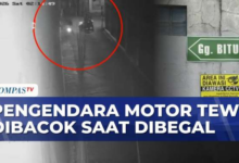 Bertahan dari Begal di Bekasi, Pengendara Motor Tewas Dibacok Saat Pertahankan Motor