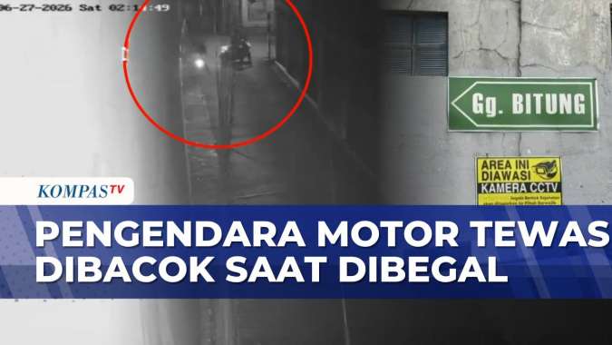 Bertahan dari Begal di Bekasi, Pengendara Motor Tewas Dibacok Saat Pertahankan Motor