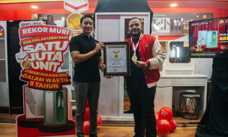 Rekor MURI Lemari Besi Tembus 1 Juta, Tren Hijau Ubah Pasar Perabot