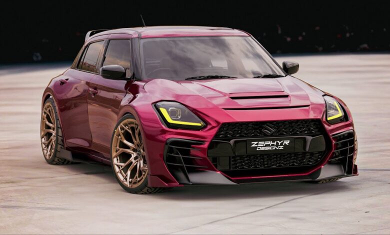 Suzuki Jual Swift Sport Versi Bodykit, Tampilan Makin Agresif Tanpa Sentuh Mesin