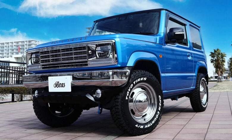 Jimny JB74 Disulap Jadi Mini K5 Blazer, Retro Amerika yang Bikin Dua Zaman Bertabrakan