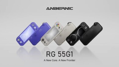 Anbernic RG 55G1 Muncul Dalam Video Langsung, Isyaratkan Desain Ala Switch Lite Yang Serius