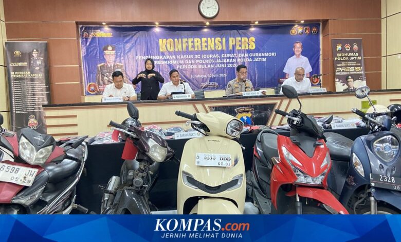 Polda Jatim Bongkar Modus Curanmor Smart Key dan Keyless, Motor Diam-Diam Diangkut Pakai Mobil