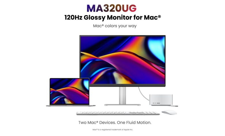 BenQ MA320UG Meluncur di India, Monitor 32 Inci 4K 120Hz yang Serius untuk Pengguna Mac