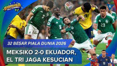 Meksiko Hancurkan Ekuador 2-0, Akhiri Kutukan 40 Tahun dan Lolos ke 16 Besar