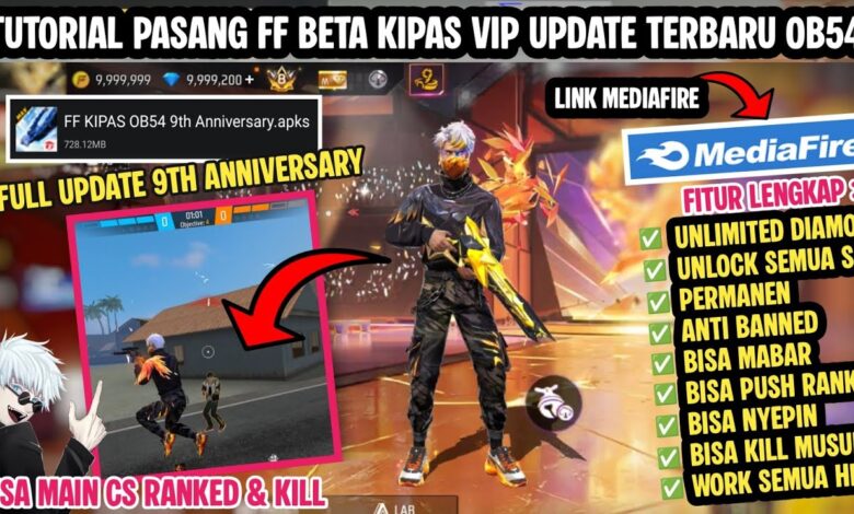 FF Kipas Anniversary 9 Diburu Survivor, Cara Klaim Resmi dan Risiko Link Hadiah Palsu