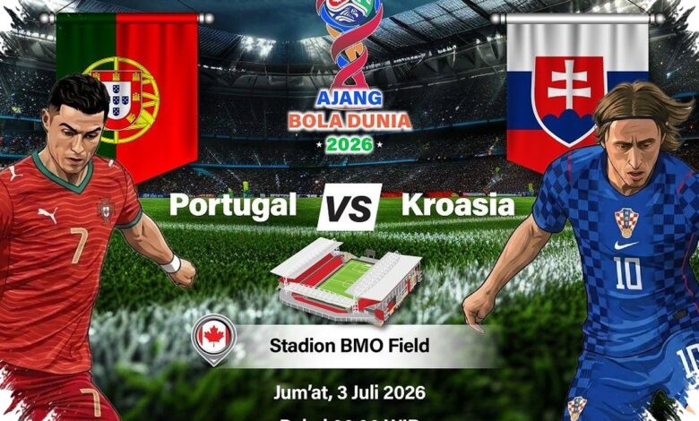 Portugal Vs Kroasia, Ronaldo Dan Modric Kembali Menguji Kepemimpinan Di Panggung Gugur