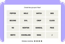 NYT Connections 29 Juni Terasa Menjebak, Simak Hint Cerdas dan Jawaban Puzzle #1114