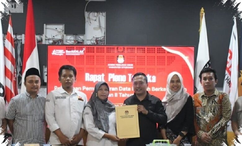 KPU Situbondo Catat Lonjakan 30.550 Pemilih Baru, Data PDPB Tembus 538.057 Orang