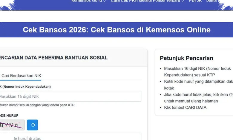 Kemensos Percepat DTSEN, Jadwal Baru Bansos 2026 Bisa Lebih Cepat Masuk Tangan Warga