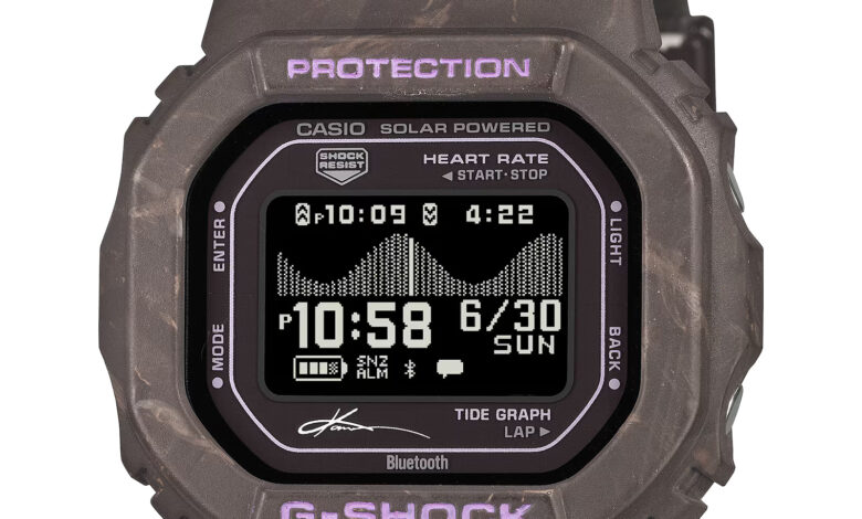 Casio Gabungkan Jam Surf Dan Training Serius, GBX-H5600KI-5 Punya Monitor Detak Jantung