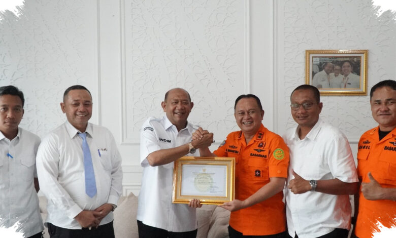 Basarnas Beri Penghargaan ke Syah Afandin, Apresiasi Langkat Tangani Banjir yang Rugikan Ribuan Warga