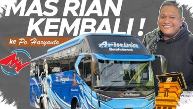 Haji Haryanto Sambut Rian Mahendra Kembali ke PO Haryanto, Harapan Penerus Keluarga Kembali Hidup
