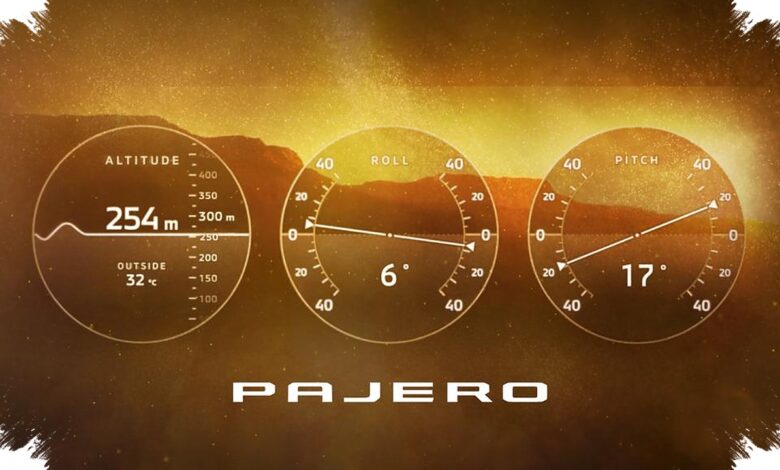 Mitsubishi Pajero Baru Mulai Terbuka, Ada Multi Meter Canggih Untuk Taklukkan Off-Road