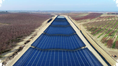 Solar Panel Di Atas Kanal, Solusi Tak Terduga Untuk Krisis Air Dan Listrik California