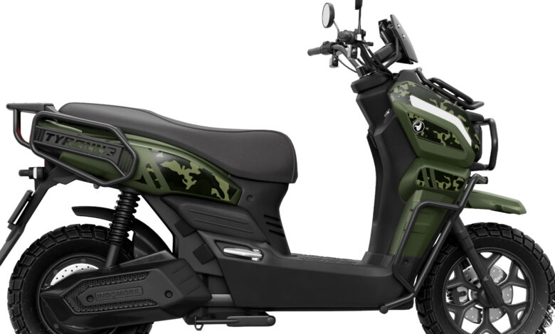 Indomobil E-Motor Tirano Mengusik X-Ride, Motor Listrik Gagah Ini Sudah Bisa CarPlay