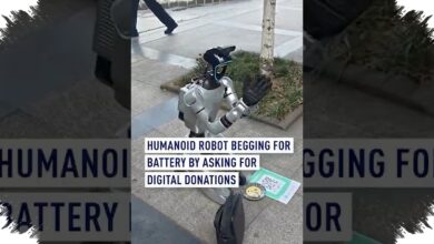 Robot Canggih Ini Malah Jadi Pengemis Di China, Minta Uang Untuk Ngecas Baterai