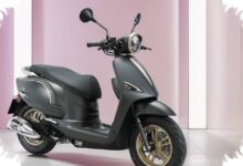 Letbe Neon 2026, Skutik Retro Murah Ini Nekat Bawa ABS Dual-Channel
