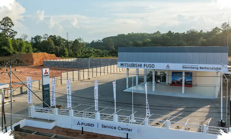 Sandai Tak Lagi Jauh, Mitsubishi Fuso Buka Bengkel Khusus Truk Tambang dan Sawit